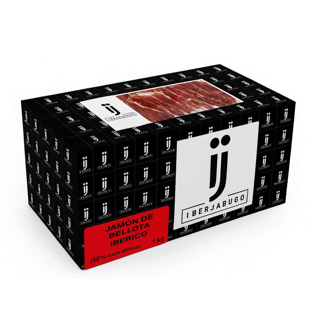 Хамон Иберико де бейота 50% (подарочный набор), 1 кг