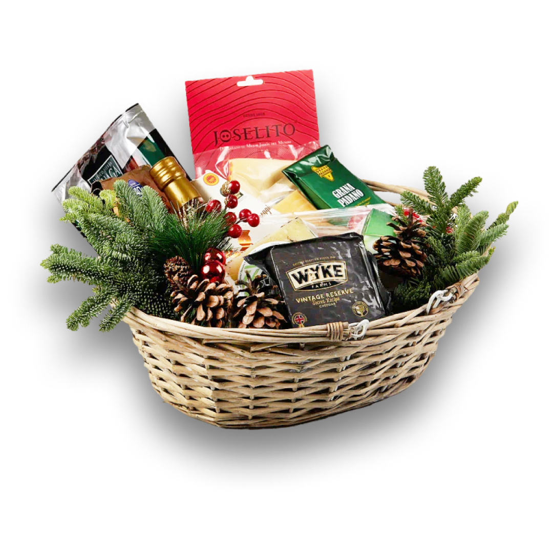 Подарочный набор в корзине