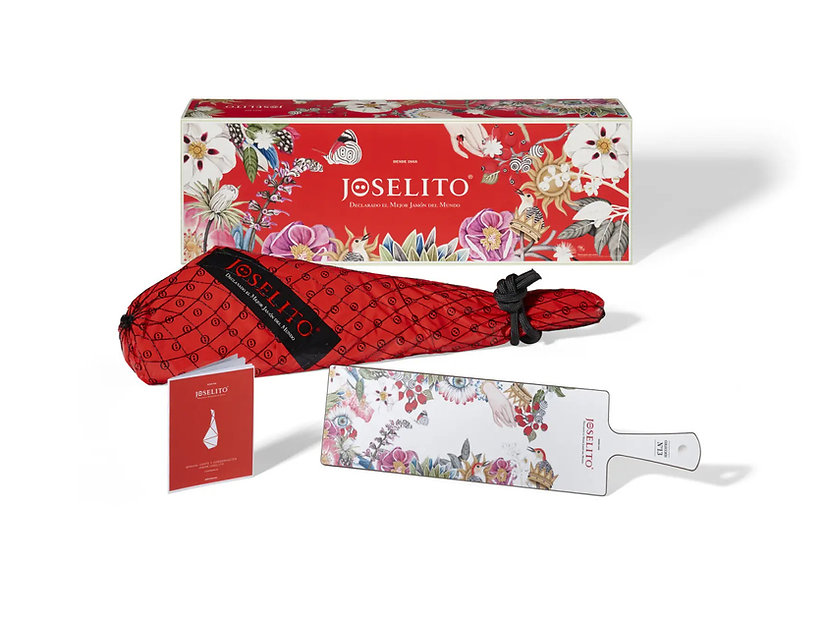 Хамон Иберико Гран резерва 7-8 кг в подарочном наборе