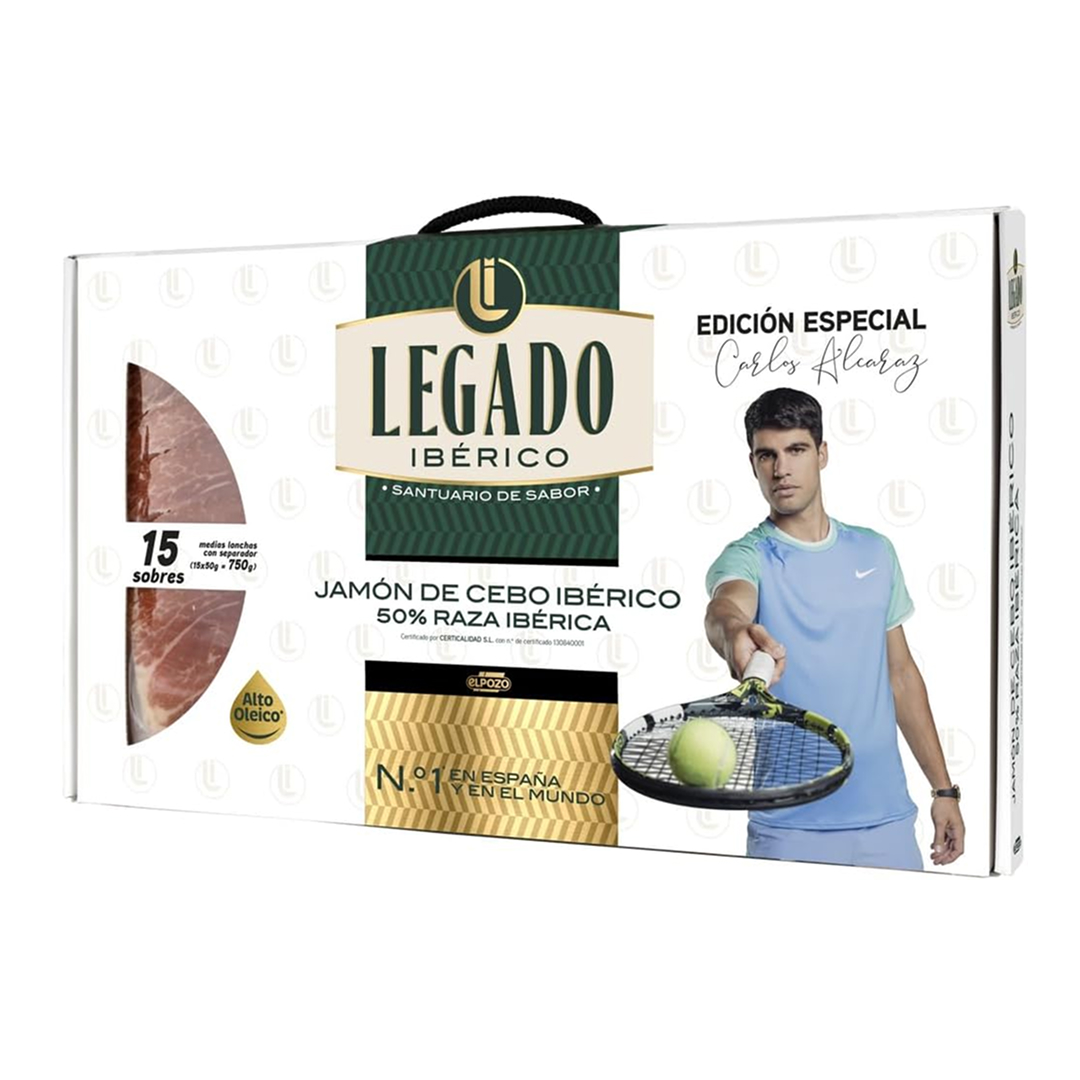 Подарочный набор Хамон де Себо Иберико 750 грамм