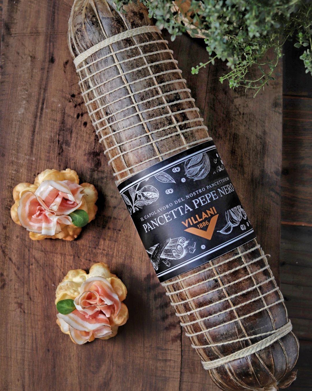 Панчетта Пепе Неро 500 грамм